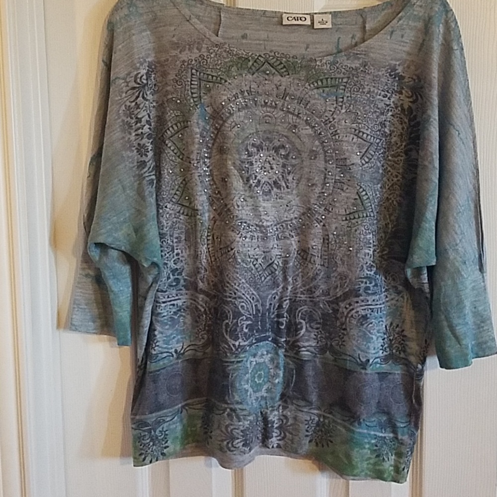 Cato quarter sleeve shirt